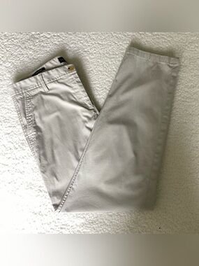 Talbots Relaxed Chino Khaki Pants Size 8 Coastal Grandma Preppy Classic